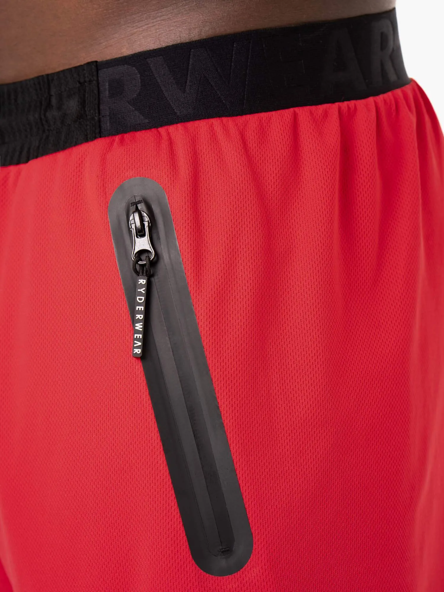 Action Mesh Short - Red