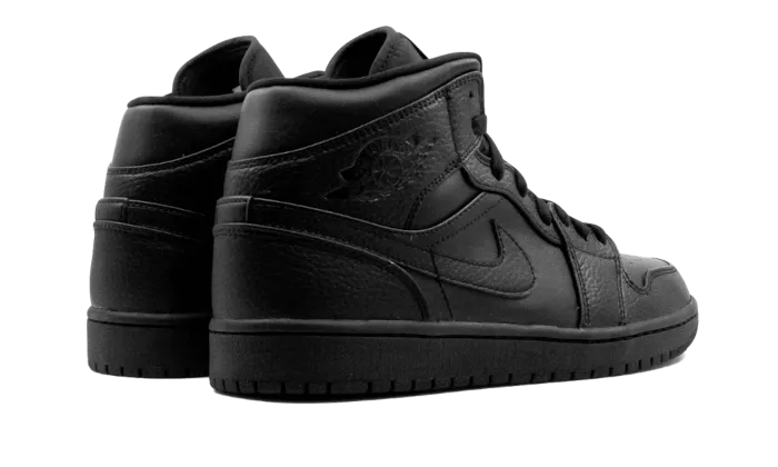 Air Jordan 1 Mid Triple Black