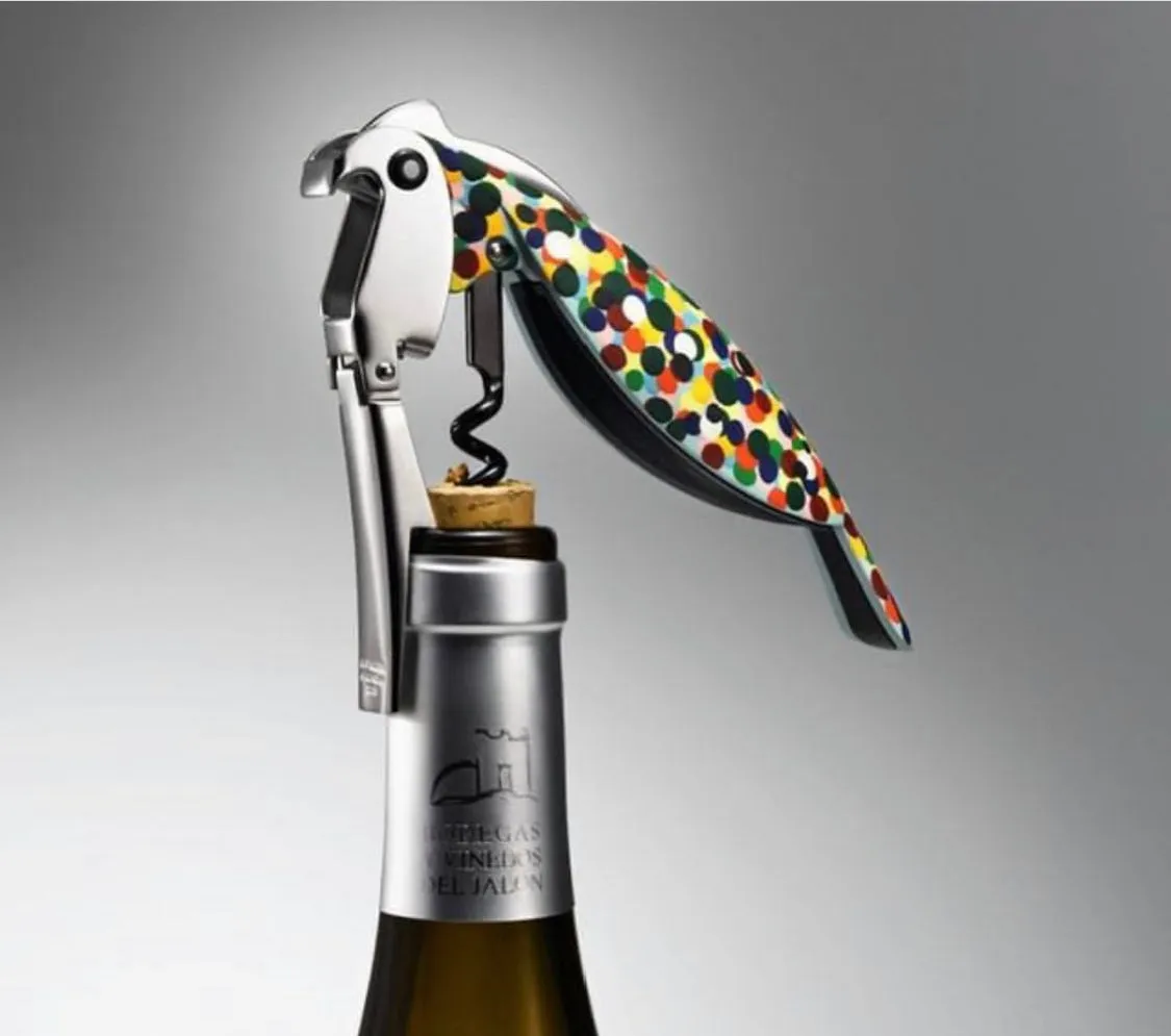 Alessi Parrot Painted Corkscrew