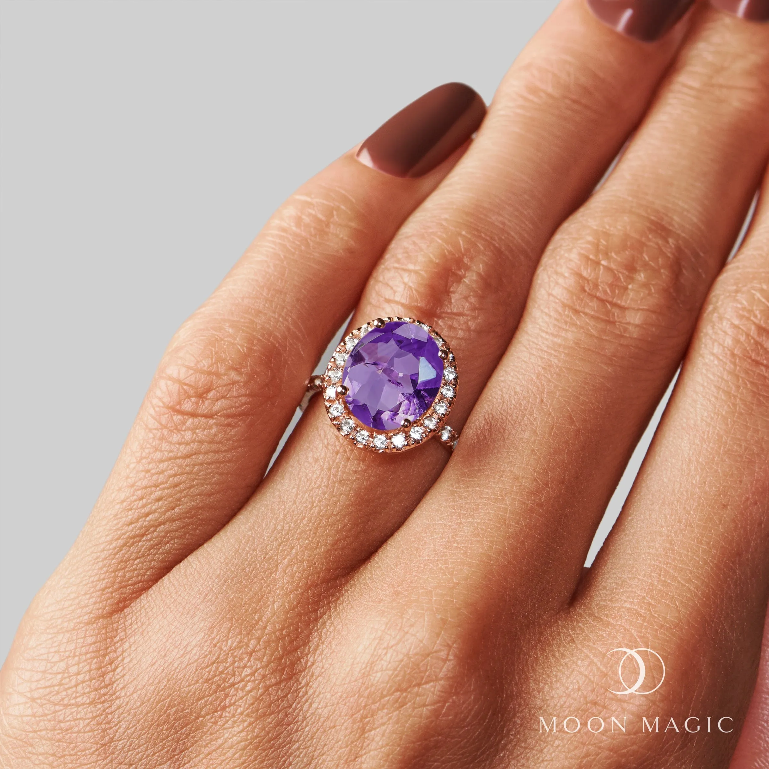 Amethyst Ring - Queen Lana