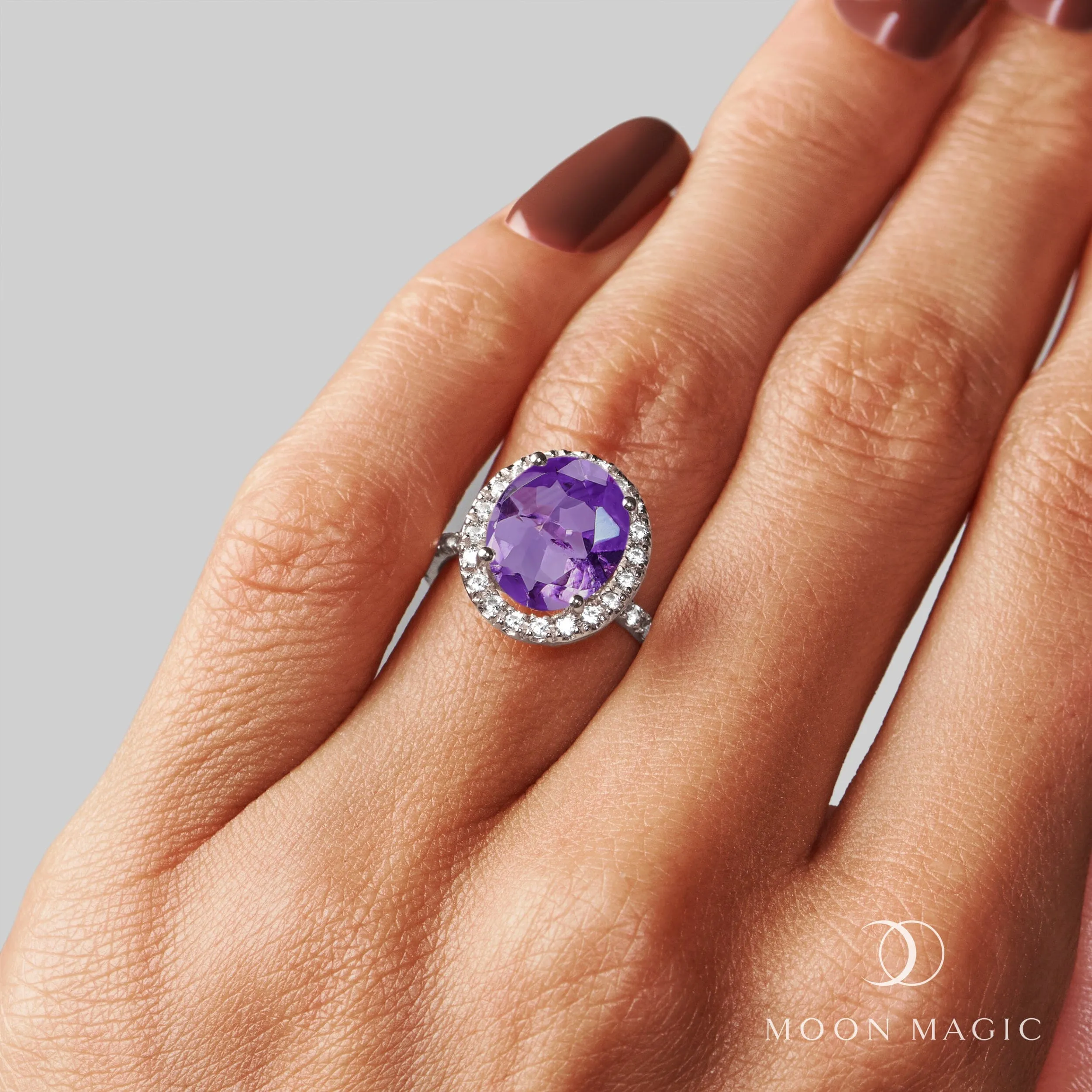 Amethyst Ring - Queen Lana