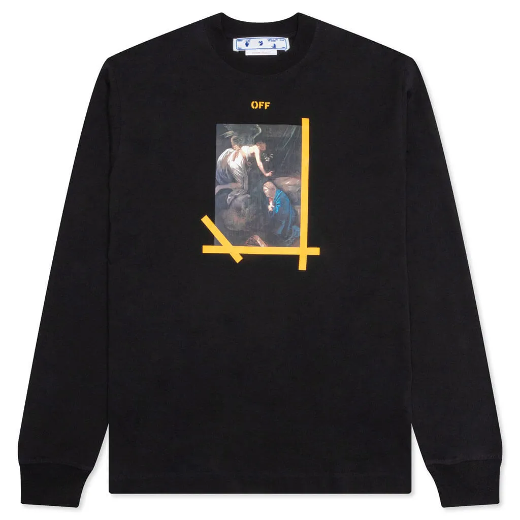 Arrow Caravaggio Ann Skate L/S Tee - Black/White