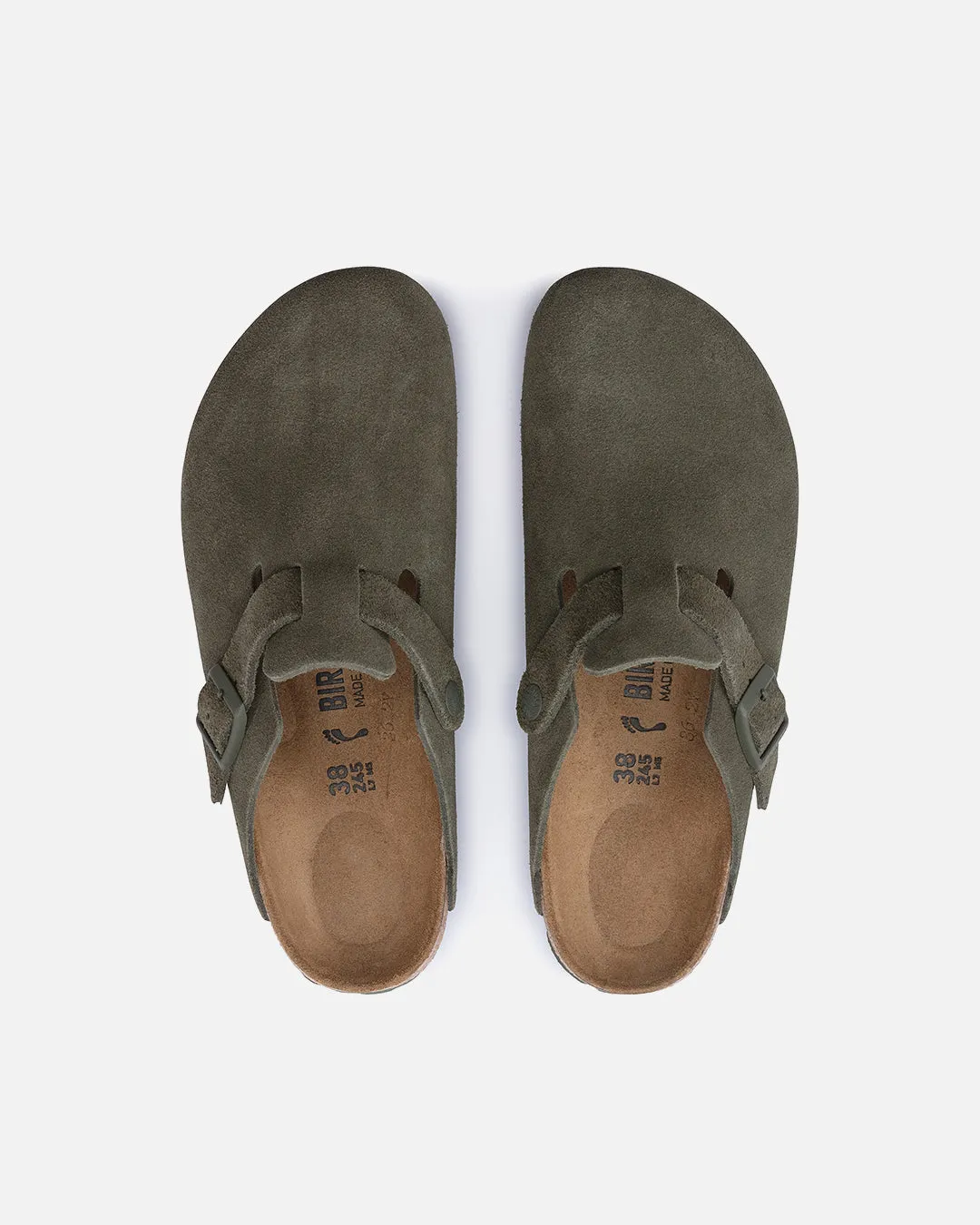 Boston Suede Leather - Thyme