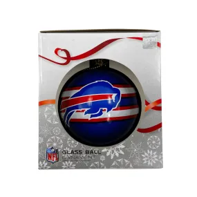 Buffalo Bills Glass Ball Ornament