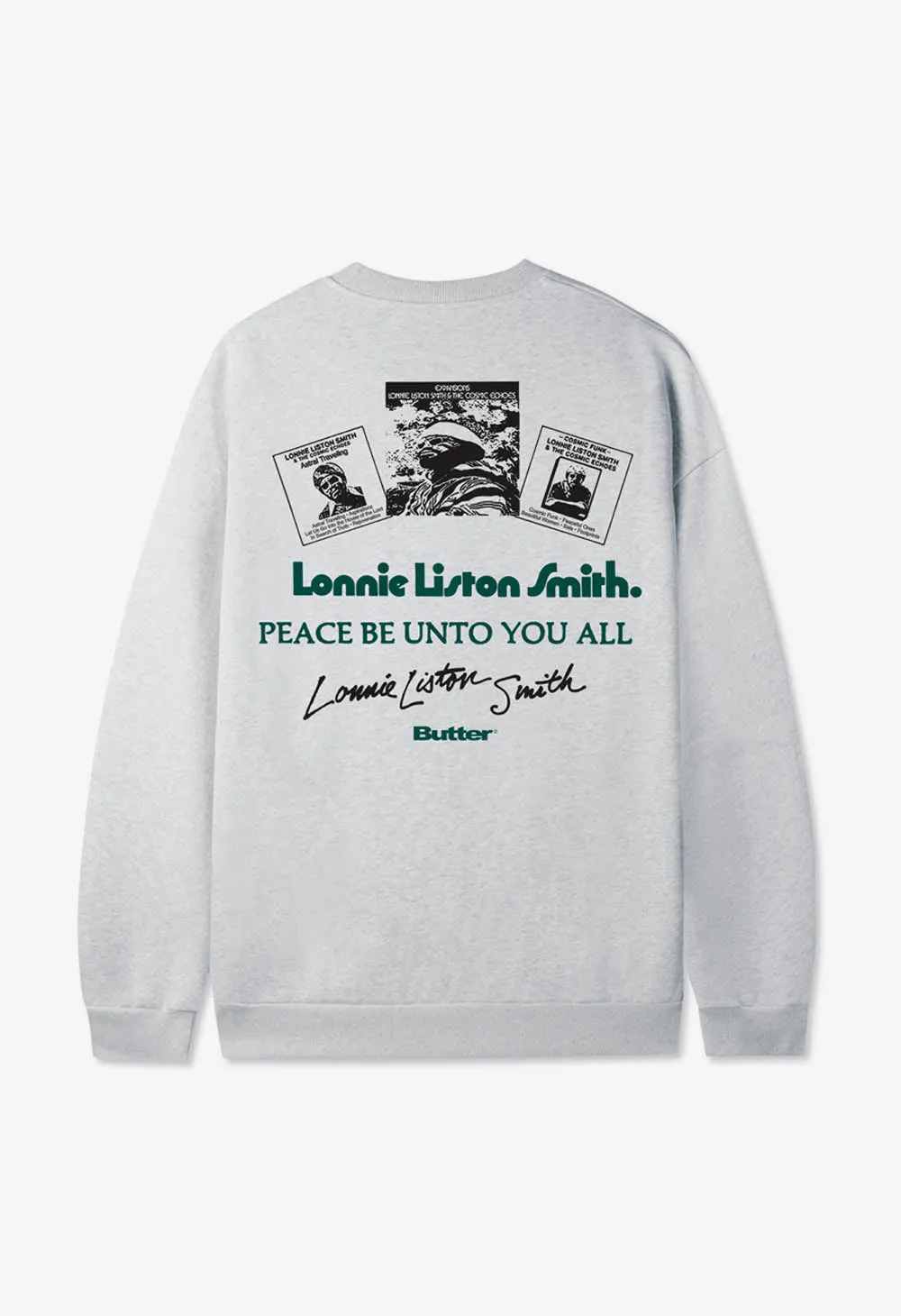 BUTTER GOODS COSMIC FUNK CREWNECK SWEATSHIRT