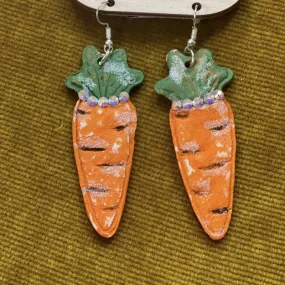 Carrot Earrings