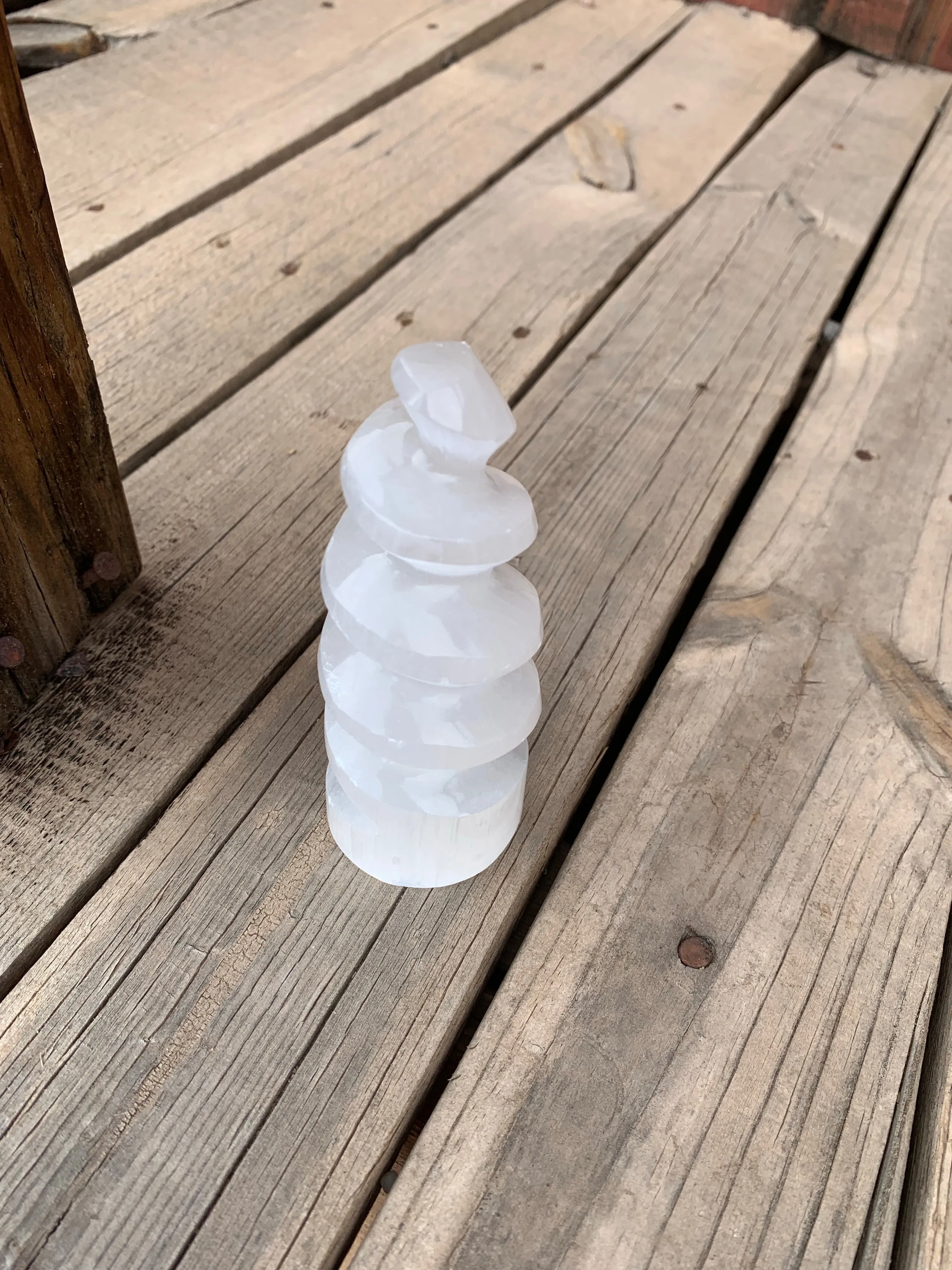 Carved Selenite