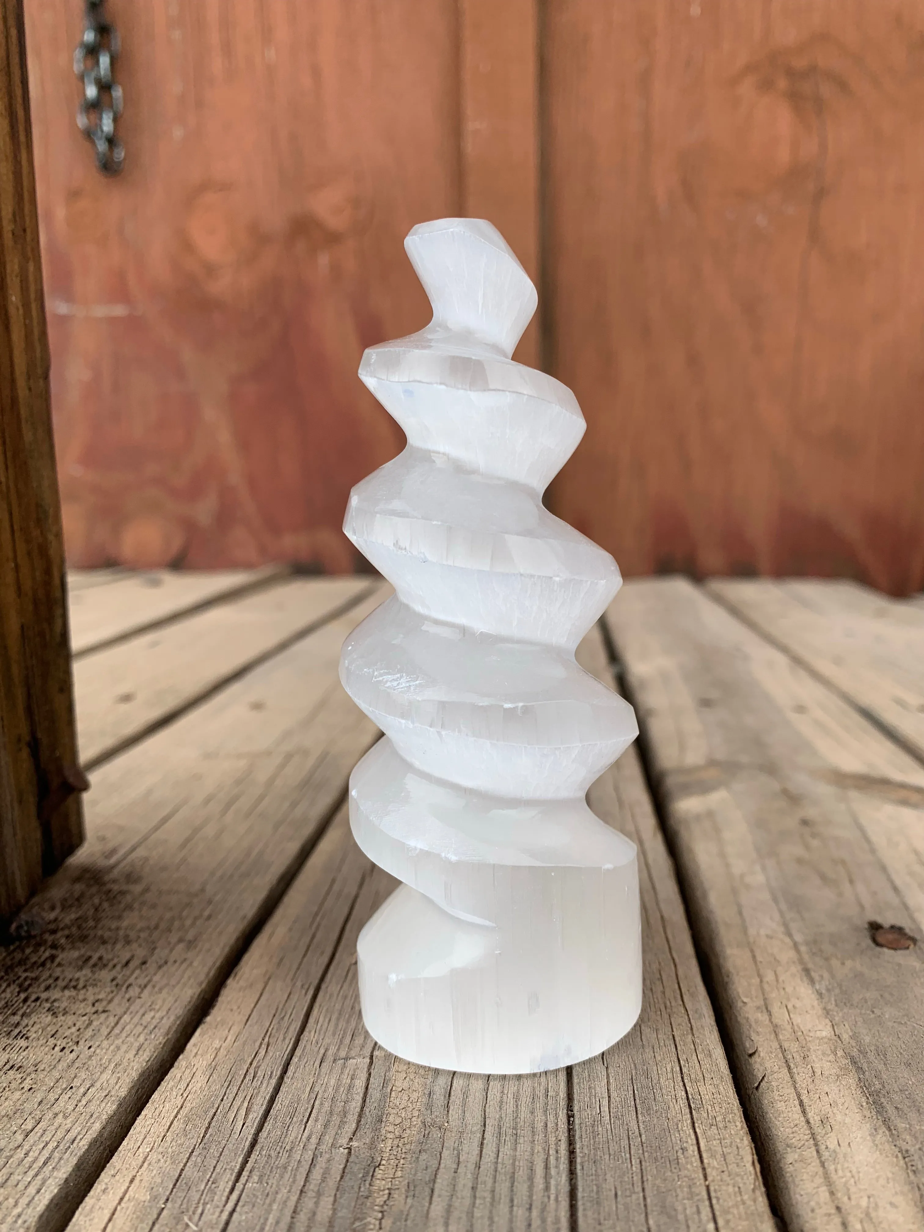 Carved Selenite