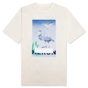 Censored S/S Tee - White/Light