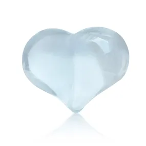 Clear Crystal Heart Shaped Healing Gemstone to Amplify Your Energy