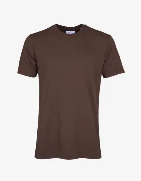 Colorful Classic Organic Tee Coffee Brown