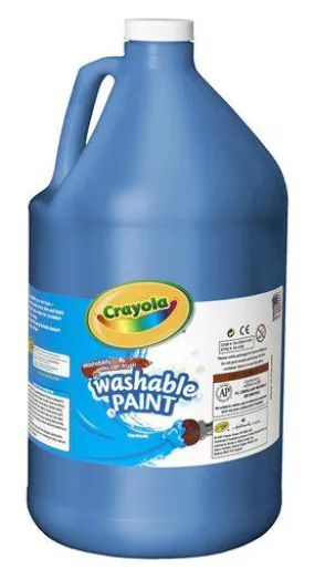 Crayola Washable Paint Gallon Blue