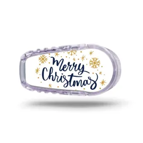 Dexcom G6 transmitter sticker: Merry Christmas