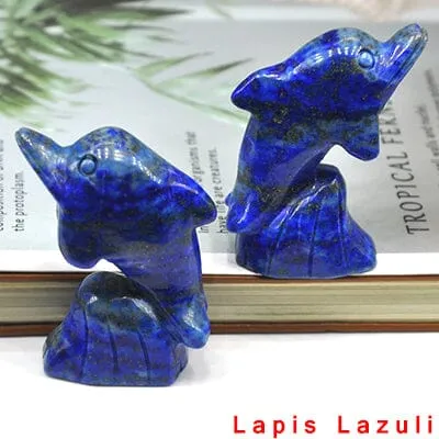 Dolphin Healing Crystal Figurine