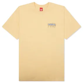 First Class S/S Tee - Italian Straw