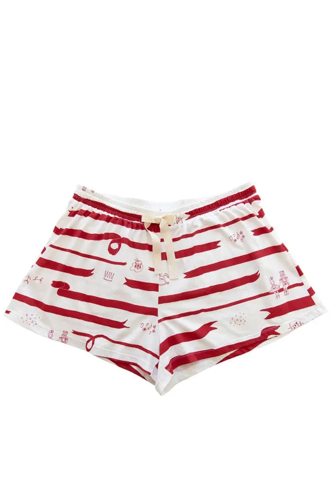 G Nancy | Vanilla Nutcracker PJ Shorts LADIES