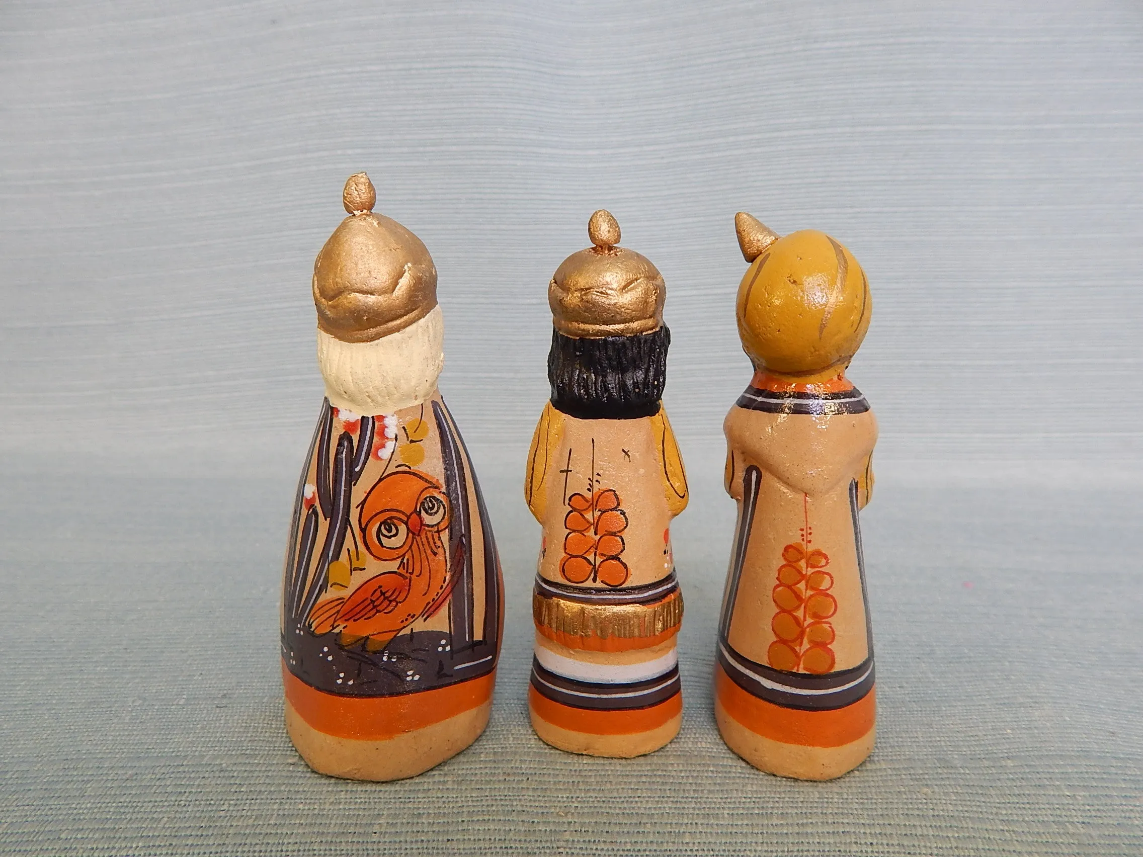 Hand-Painted Nativity Scene - Very Good Condition