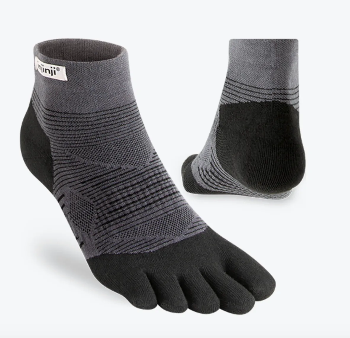 Injinji Run Lightweight Mini-Crew Socks