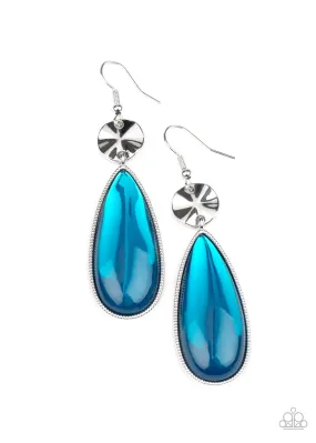 Jaw-Dropping Drama Blue-Earrings