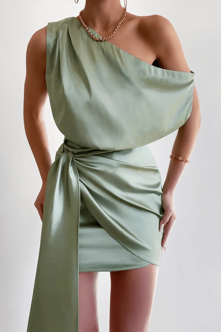 Kharisma Mini Dress - Sage