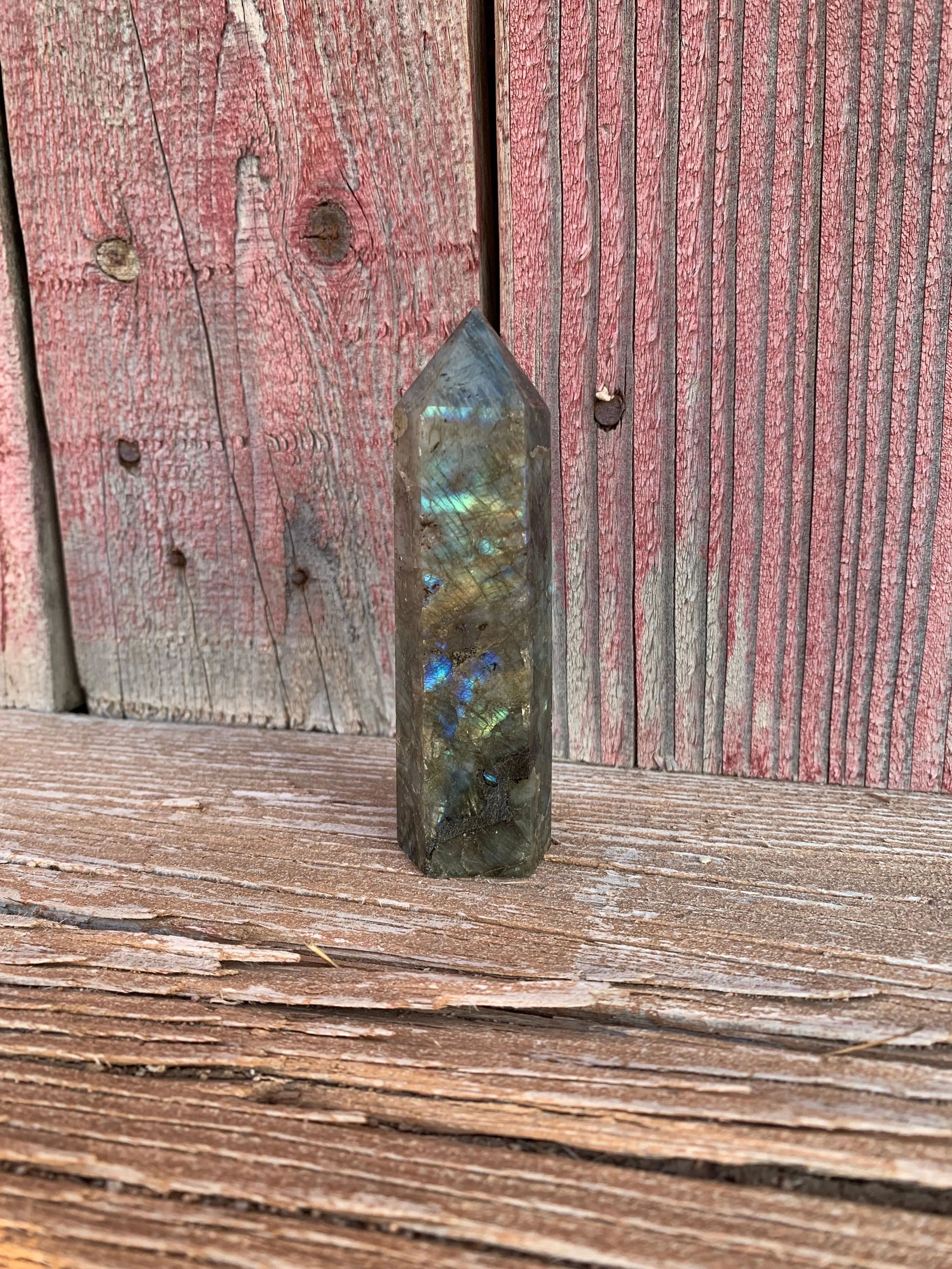 Labradorite Gemstone Tower