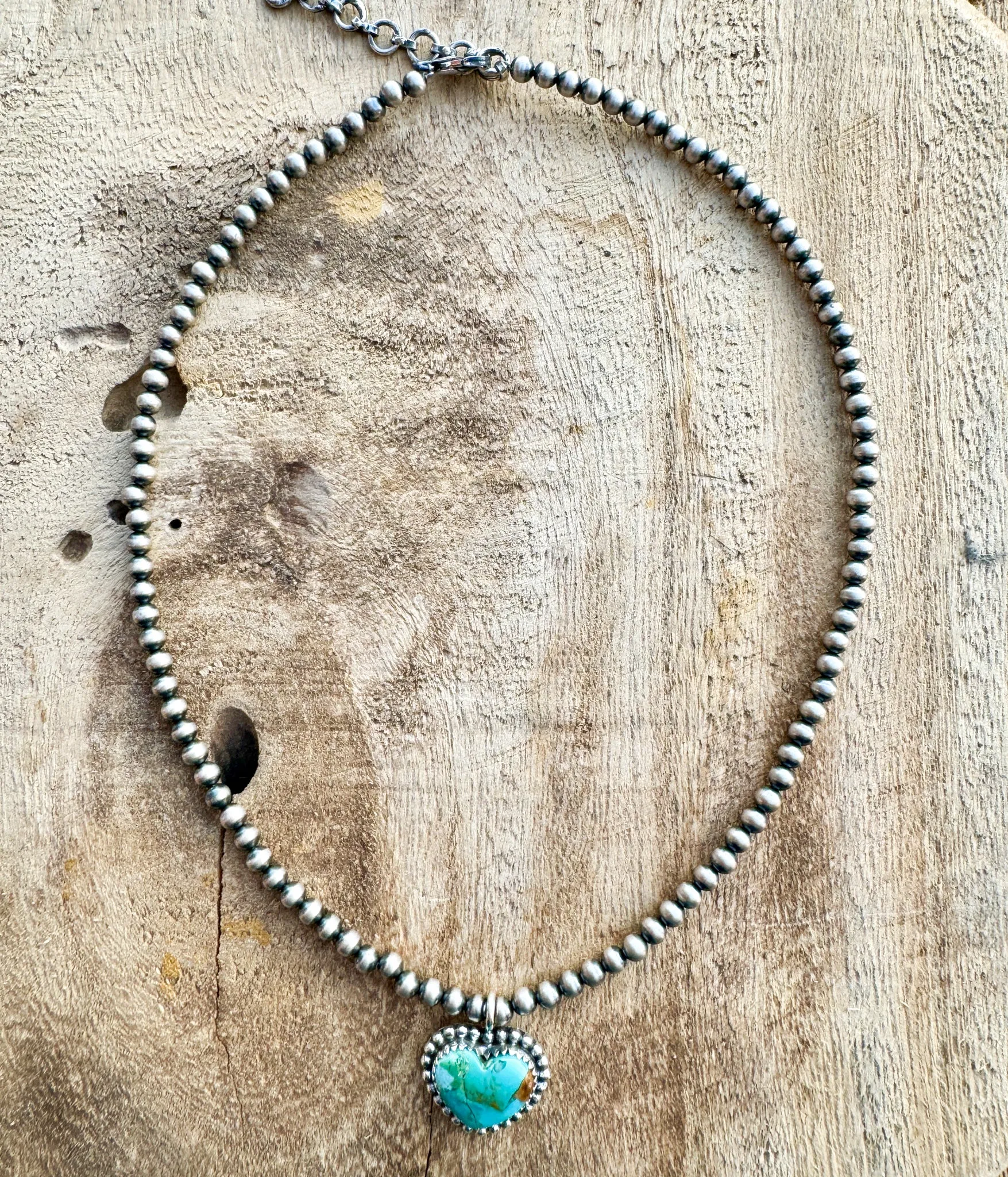 Moriarty Pearls Authentic Turquoise Necklace