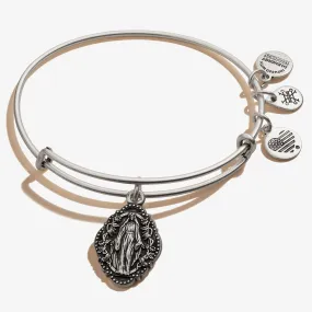 Mother Mary Charm Bangle