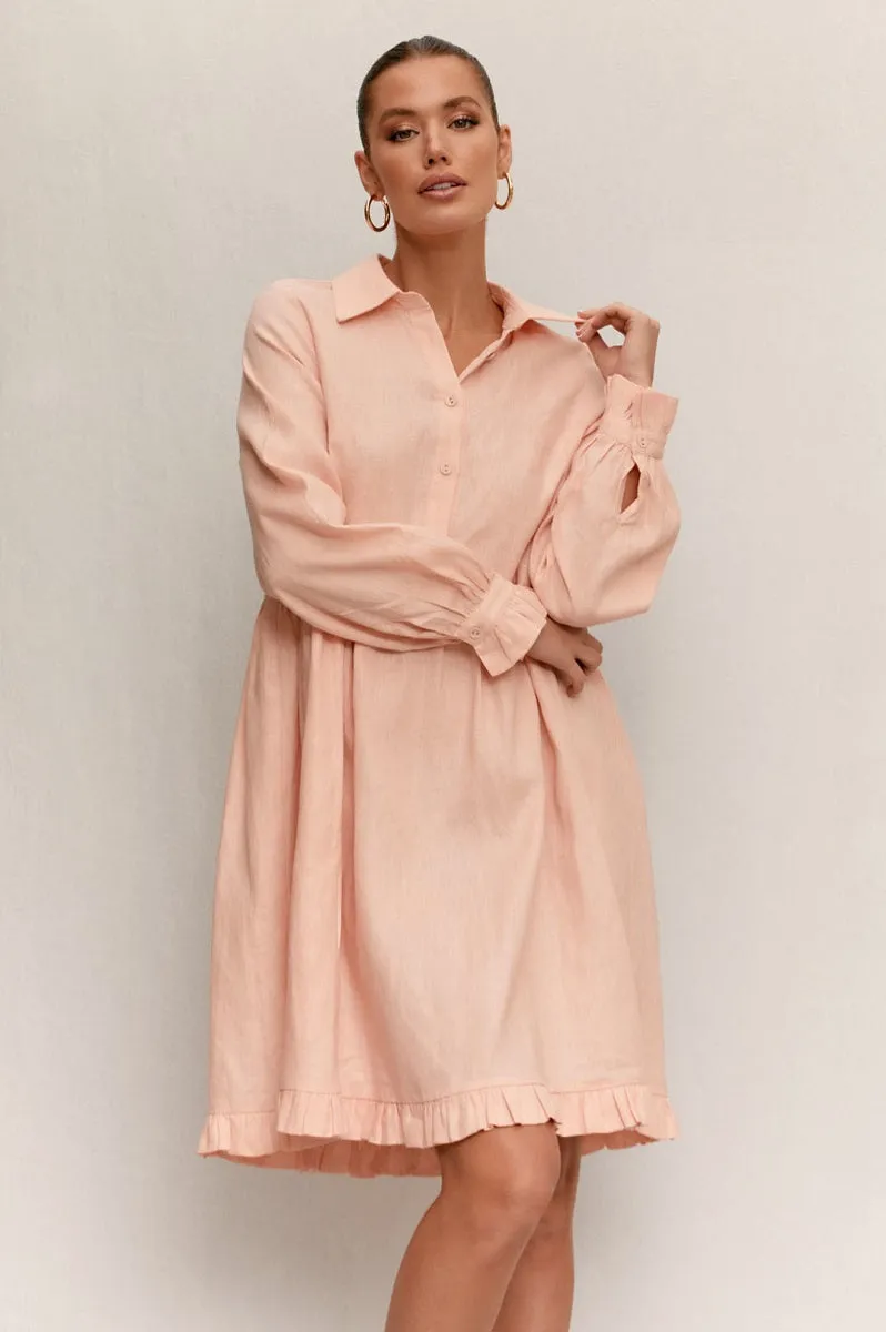 Nadia Linen Dress