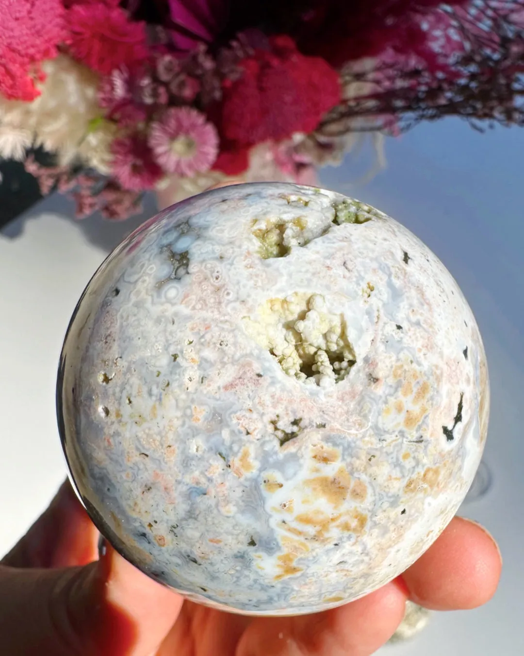 Ocean Jasper Sphere