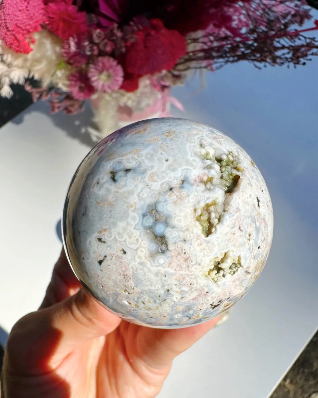 Ocean Jasper Sphere