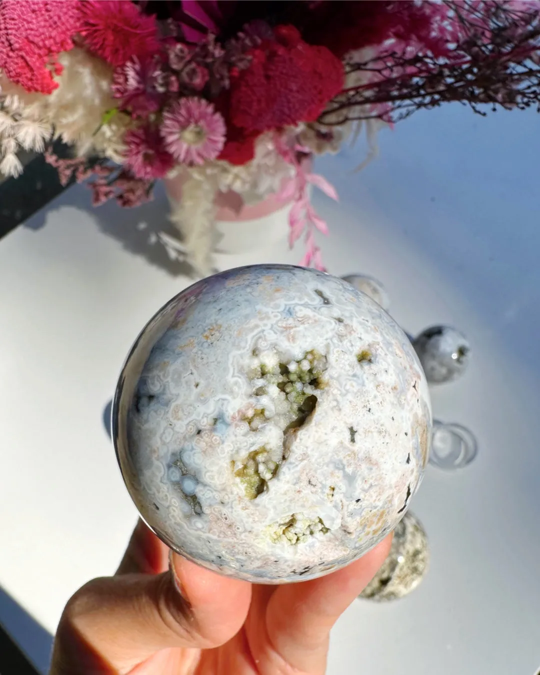 Ocean Jasper Sphere