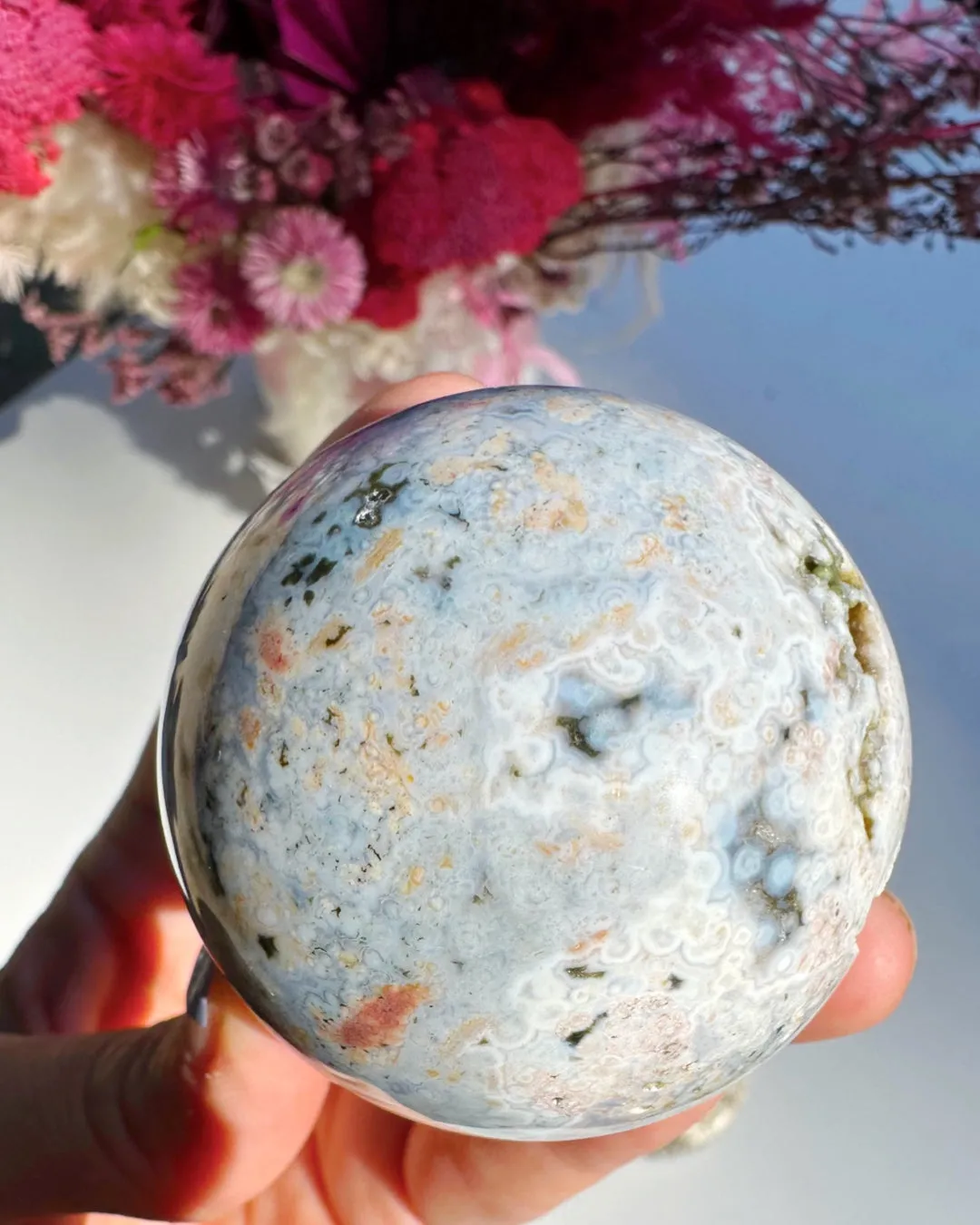 Ocean Jasper Sphere