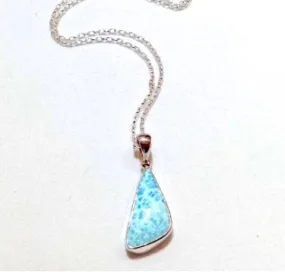 Oceans of Blue Larimar Pendant