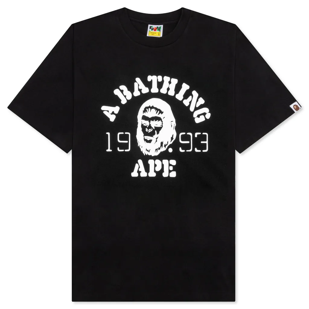 OG Ape Head College Relaxed Fit Tee - Black