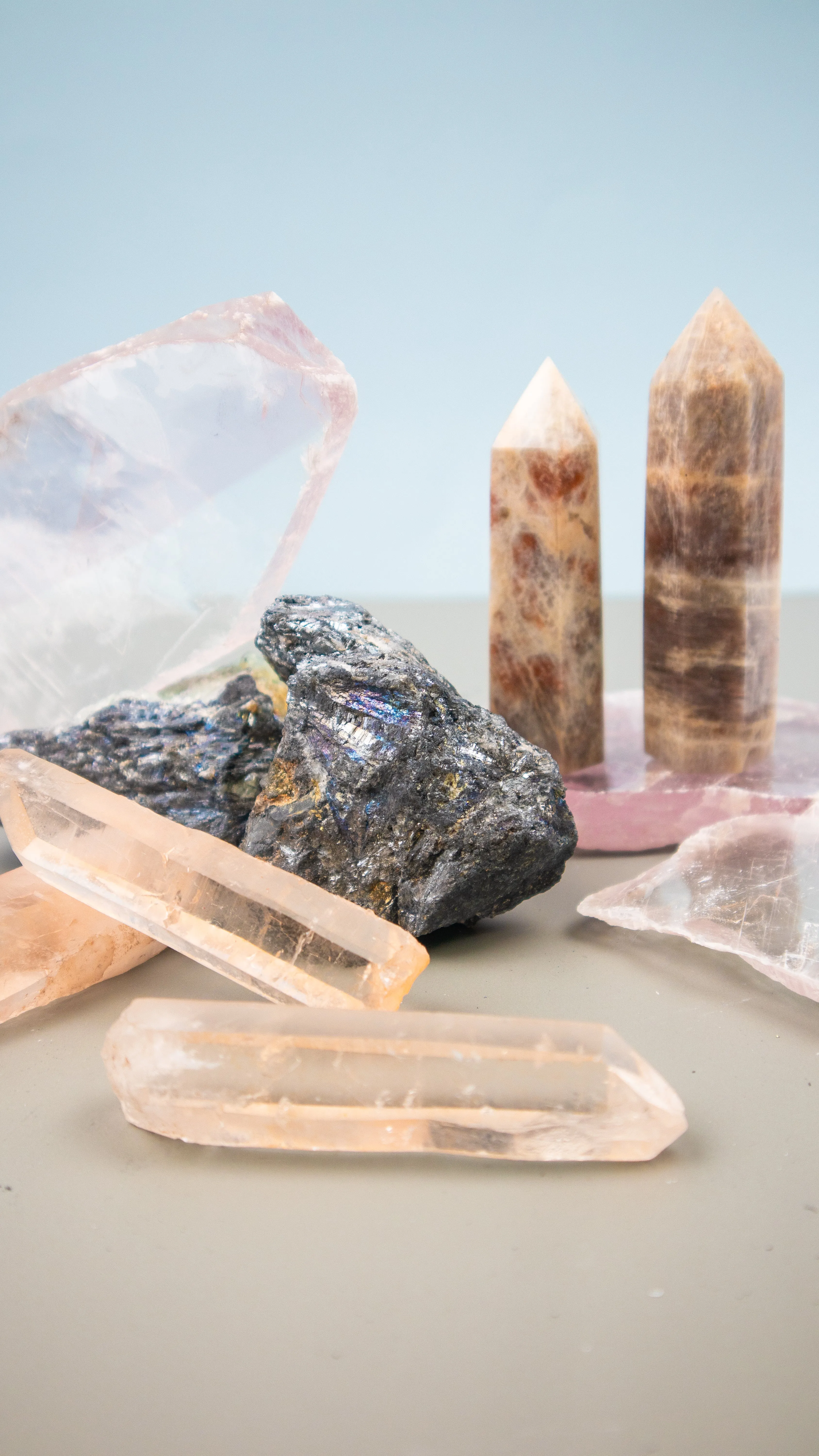 Pink Lemurian Seed Crystal