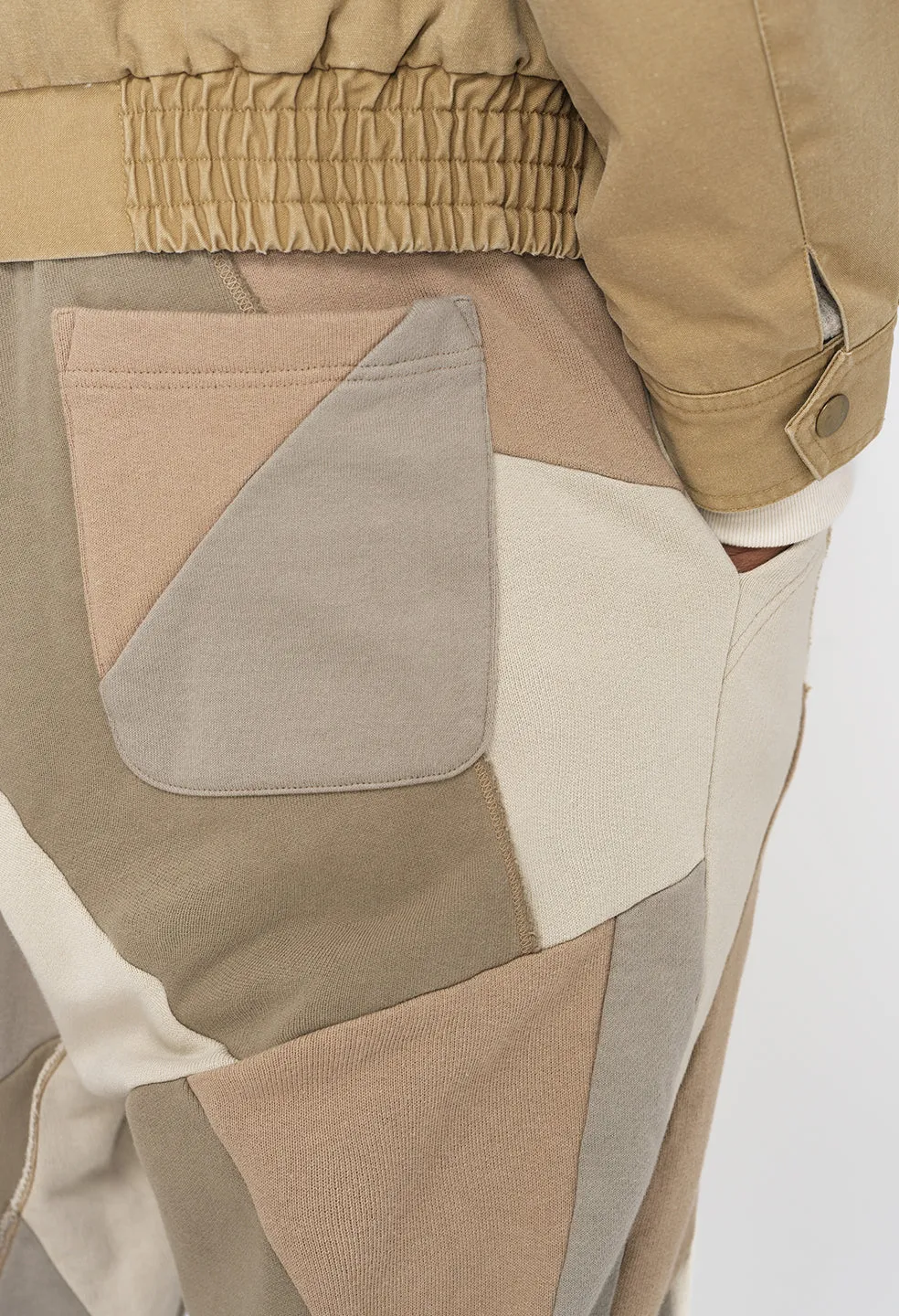 Quilted Sweats / Tan