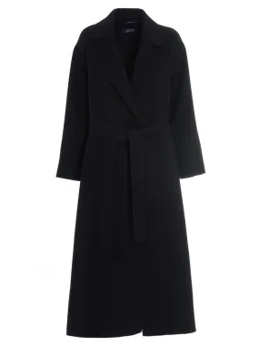 'S Max Mara Belted Long-Line Coat