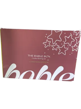 The Babble Box Christmas Edition Candle Painting Kit